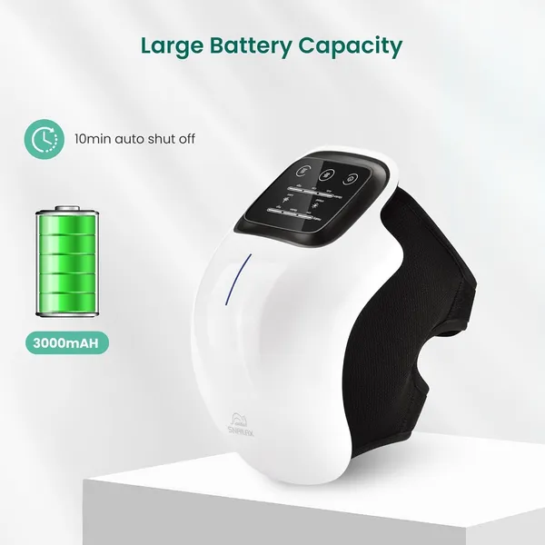 White_Abs_Plastic_Premium_Quality_Knee_Massager