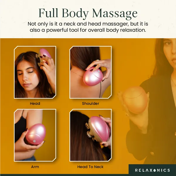 White_Abs_Plastic_Ultimate_Relaxation_Combo_Shiatsu_&_Scalp_Massager_Duo