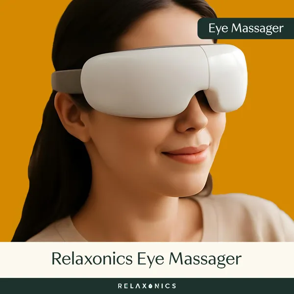 White_Pu_Leather_Premium_Quality_Eye_Massager