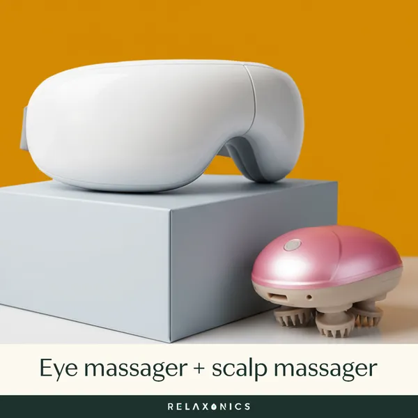 White_Abs_Plastic_Relax_&_Recharge_Combo_Eye_Massager_+_Scalp_Massager