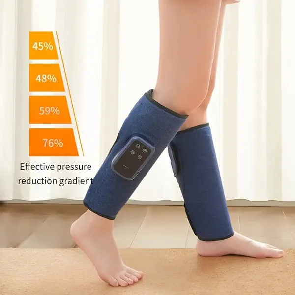 White_Nylon_Air_Ease_Hf66_Wireless_Leg_&_Foot_Compression_Therapy_System