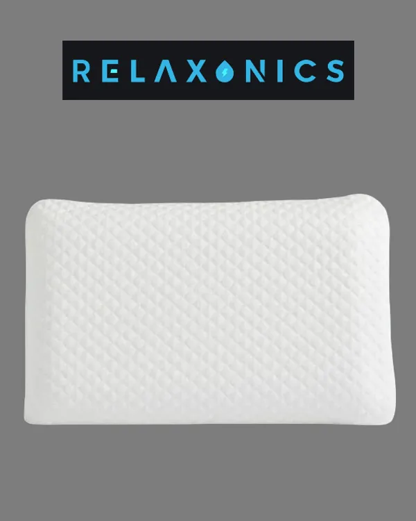 White_Memory_Foam_Neck_Pain_Relief_Contour_Memory_Foam_Pillow