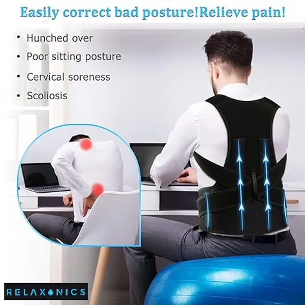 Black_Neoprene_Posture_Corrector_Brace