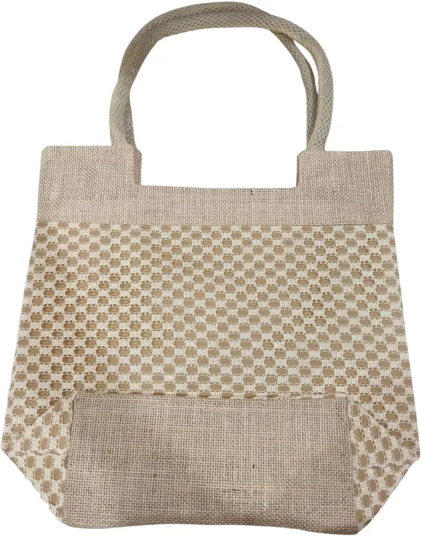 White_Premium_Jute_Multipurpose_Bag_For_Women