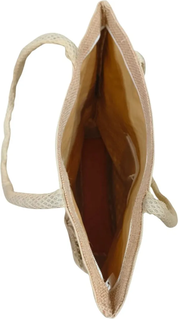 White_Premium_Jute_Multipurpose_Bag_For_Women