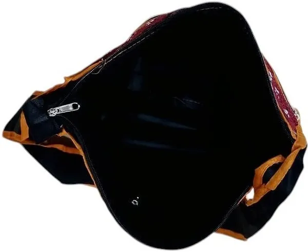 Brown_Premium_Cotton_Handmade_Shoulder_Bag_For_Women