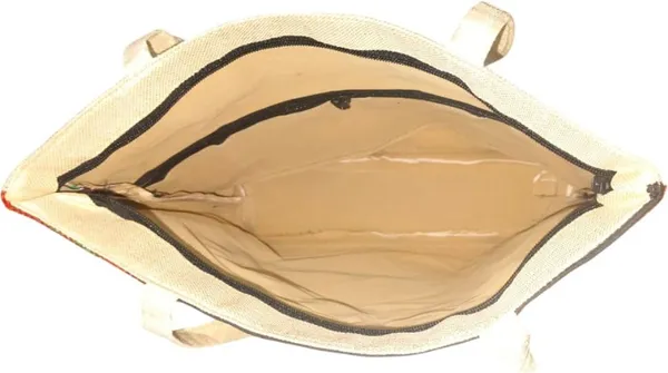 White_Premium_Jute_Teddy_Multipurpose_Bag_For_Women
