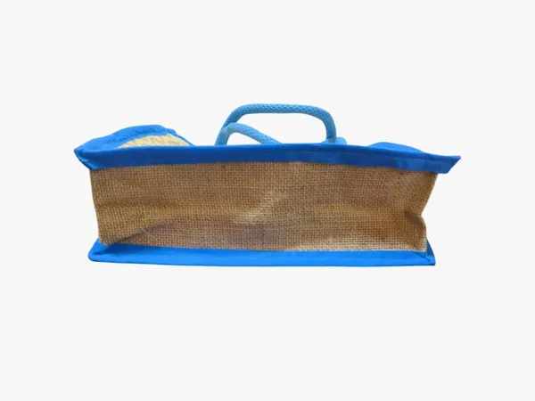 White_&_Blue_Premium_Jute_Multipurpose_Bag_For_Women