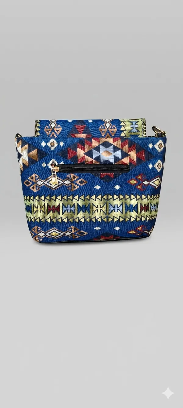 Monochrome_Tribal_-_Geometric_Print_Sling_Bag
