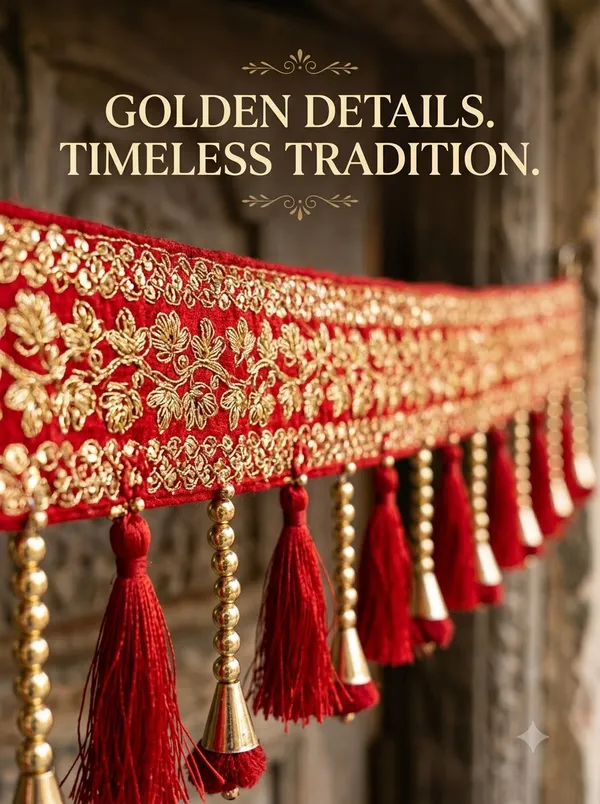 Puri_Handicraft_Traditional_Red_&_Gold_Embroidered_Door_Toran_|_Decorative_Bandhanwar_with_Tassels_&_Hanging_Bells_|_Festive_Entrance_Hanging_for_Home,_Temple_&_Wedding_Decor_|_40_x_6_Inch