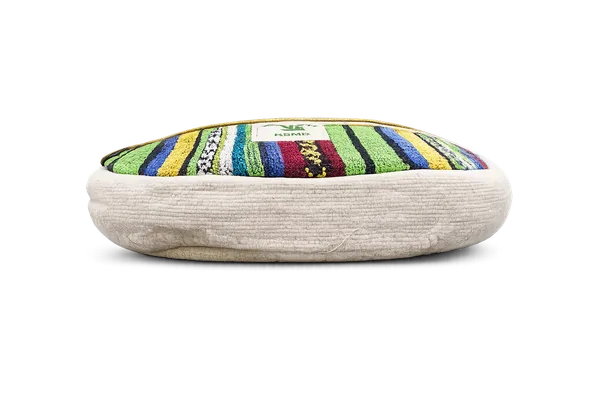 Handcrafted_Hemp_&_Cotton_Half_Moon_Sling_Bag_|_Multicolor_Boho_Crossbody_Shoulder_Bag_with_Adjustable_Strap_|_Cream_&_Green