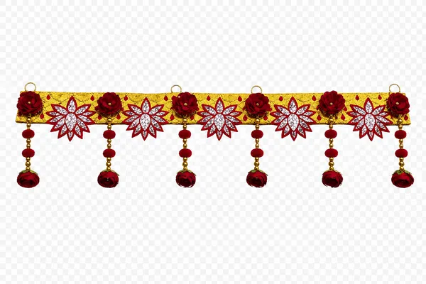 Handcrafted_Lotus_Design_Decorative_Door_Toran_with_Rose_Pom_Pom_Hanging_for_Home_Entrance_&_Festive_Décor
