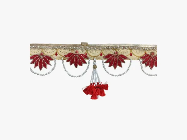 Luxury_Red_&_Gold_Floral_Toran_for_Door_Entrance_|_Designer_Bandhanwar_with_Pearl_Chains_&_Tassels_for_Festive_Décor