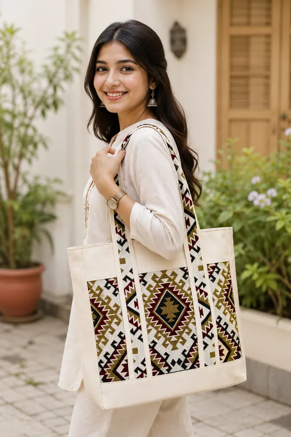 Premium_Canvas_&_Jacquard_Fabric_Printed_Tote_Bag_for_Women_|_Stylish_Handcrafted_Shopping_&_Daily_Use_Bag