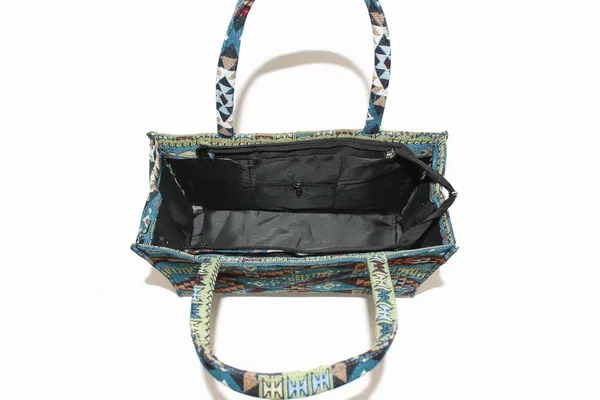 Puri_Handicraft_Premium_Jacquard_Tote_with_Tribal_Diamond_Pattern_–_Ethnic_Office_&_Casual_Bag
