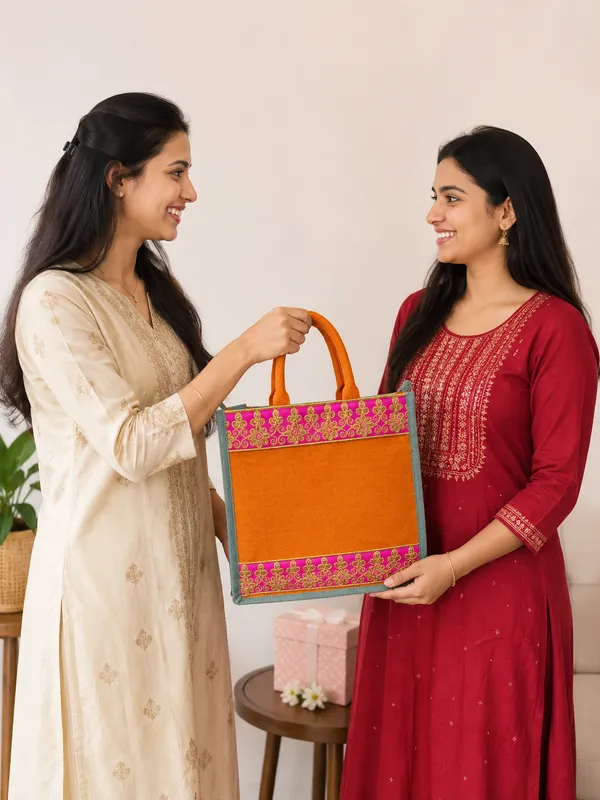Puri_Handicraft_Premium_Jute_Tote_Bag_with_Pink_&_Gold_Embroidered_Border
