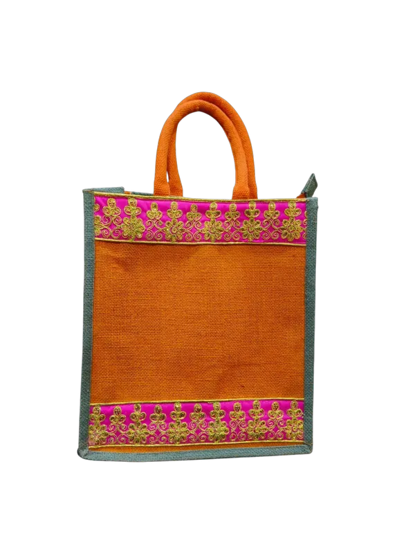 Puri_Handicraft_Premium_Jute_Tote_Bag_with_Pink_&_Gold_Embroidered_Border