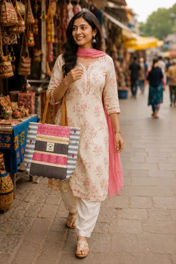 Ethnic_Printed_Tote_Bag_for_Women_with_Front_Zip_Pocket_&_Dual_Handles