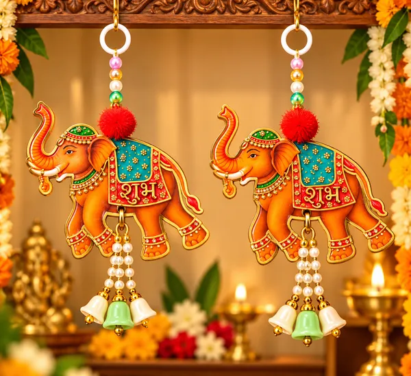 Traditional_Decorative_Elephant_Door_Hanging_(2_pair_-_4_piece)
