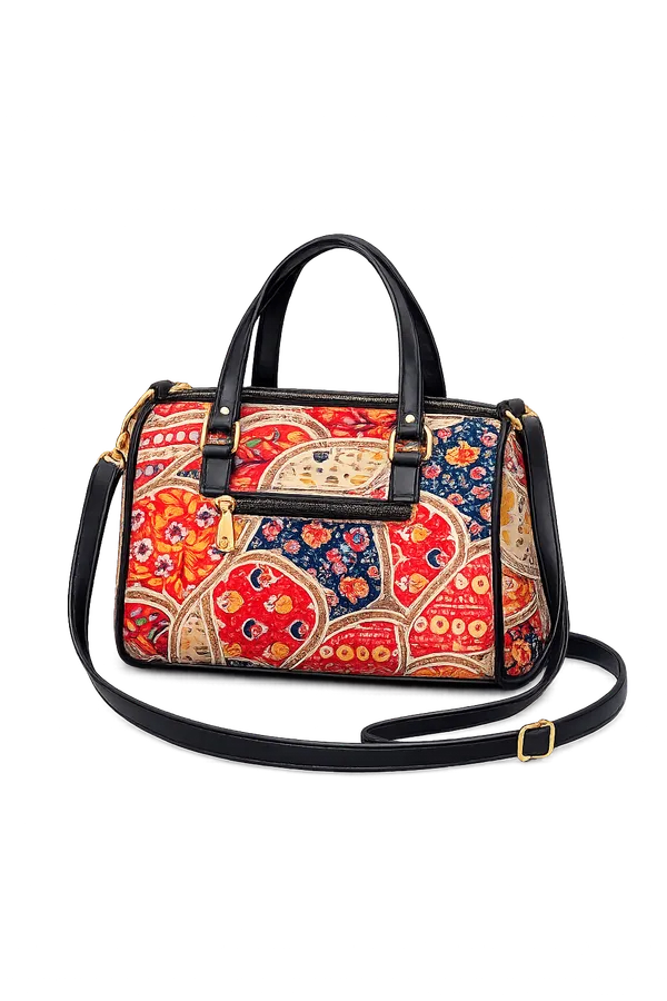 Puri_Handicraft_Rajasthani_Printed_Sling_Handbag_for_Women_|_Ethnic_Patchwork_Shoulder_Bag_with_Adjustable_Strap_|_Stylish_Traditional_Handbag