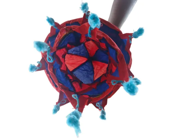 Applique_Hanging_Lantern_–_Red_&_Royal_Blue_Traditional_Decorative_hanging_lights