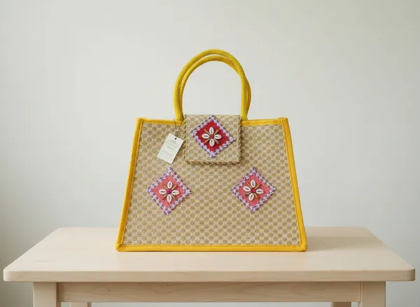 Yellow_Premium_Jute_Handcrafted_Multipurpose_Bag_For_Women
