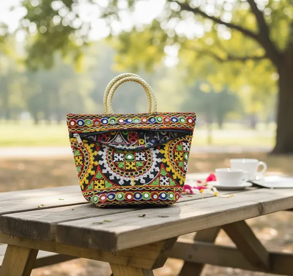 Black_Premium_Cotton_Hand-Held_Bag_For_Women