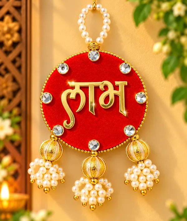 shubh_labh_home_decor_wall_hanging_(2_pair-_4_piece)