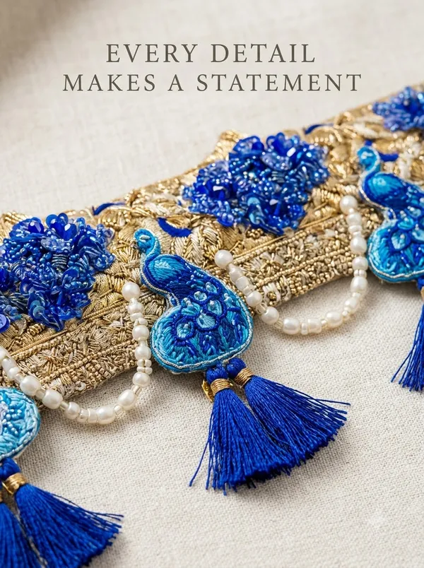 Royal_Blue_Peacock_Designer_Toran_for_Door_Entrance_|_Premium_Bandhanwar_with_Pearl_Chains,_Floral_Work_&_Tassels_for_Festive_Home_Décor