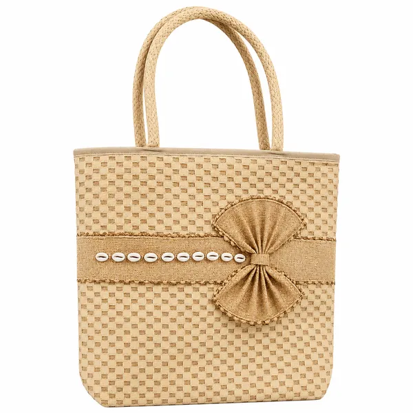 White_Premium_Jute_Multipurpose_Bag_For_Women