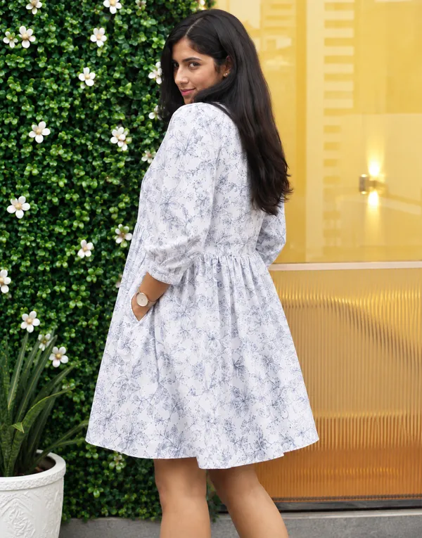 White_&_Blue_Linen_Oversized_Box_Dress