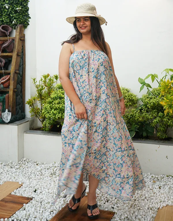 Pastel_Blue_Cotton_Unfold:_Asymmetric_Gathered_Maxi_Dress_For_Women
