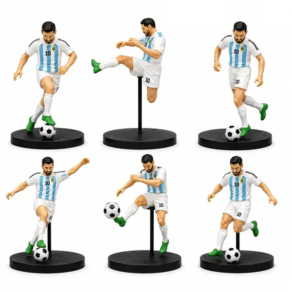 Messi_Action_figure_set_of_6_cake_topper_12cm