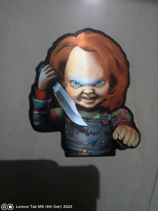 Chucky_The_Killer_Doll_3D_Laptop_Lenticular_Sticker_Water_Proof