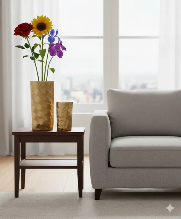 Gold_Handcrafted_And_Designed_With_Finish_Flower_Vase