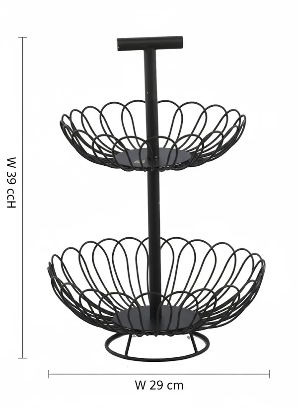 Balck_&_Gold_Exclusive_Multipurpose_Storage_Sleek_2_Tier_Fruit_Basket_(_Pack_of_2)