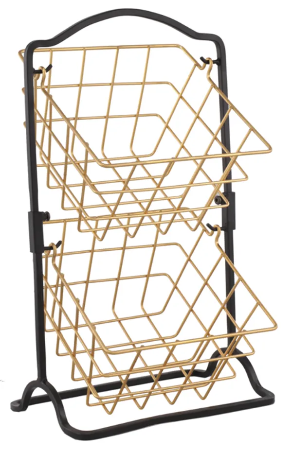 Black_&_Gold_Exclusive_2_Tier_Fruit_Wire_Stand_&_Basket