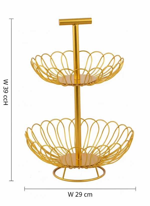Balck_&_Gold_Exclusive_Multipurpose_Storage_Sleek_2_Tier_Fruit_Basket_(_Pack_of_2)