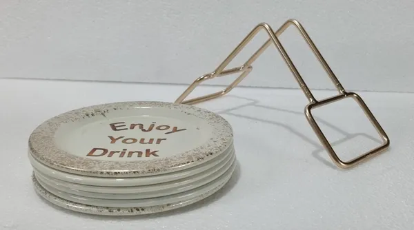 White_Elegance_And_Practicality_Coaster_For_Home_Decor_(Set_Of_6_Pc)