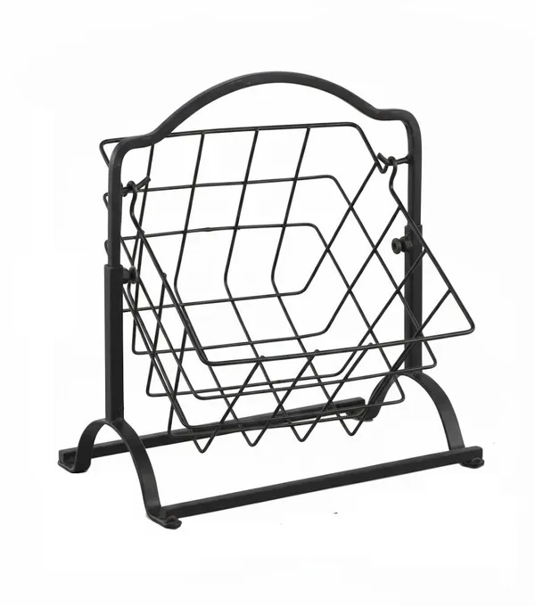Gold_&_Black_Exclusive_Iron__Multipurpose_Storage_With_Fruit_Basket_Stand