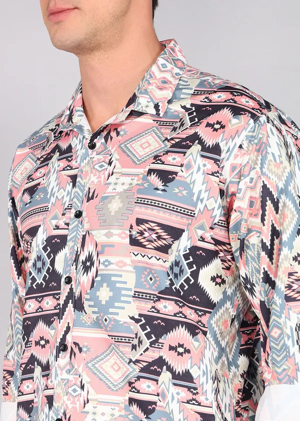 Multicolor_Cotton_Blend_Printed_Regular_Fit_Shirt_For_Men
