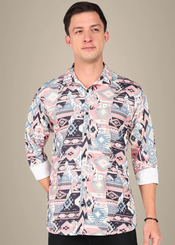 Multicolor_Cotton_Blend_Printed_Regular_Fit_Shirt_For_Men