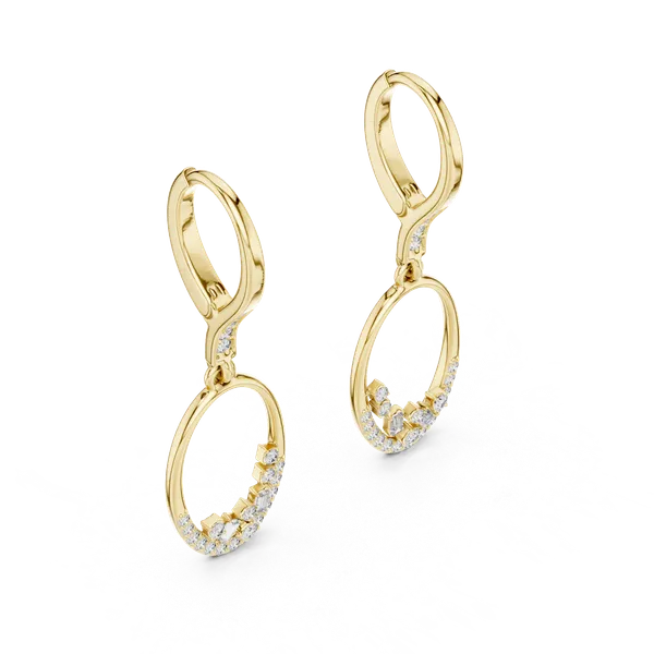 Golden_Aarohi_Sparkle_Loop_Drop_Earrings_For_Women_|_92.5_Sterling_Silver