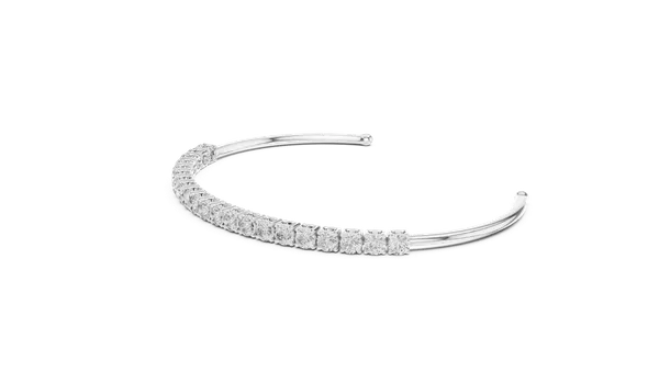 Silver_Anant_Shree_Open_Diamond_Kada_For_Women_|_92.5_Sterling_Silver