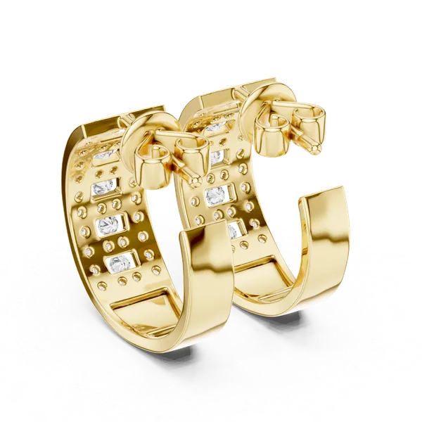 Golden_Aurum_Trellis'_925_Sterling_Silver_and_Cubic_Zirconia_Hoop_Earrings_For_Women_|_92.5_Sterling_Silver