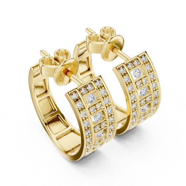 Golden_Aurum_Trellis'_925_Sterling_Silver_and_Cubic_Zirconia_Hoop_Earrings_For_Women_|_92.5_Sterling_Silver