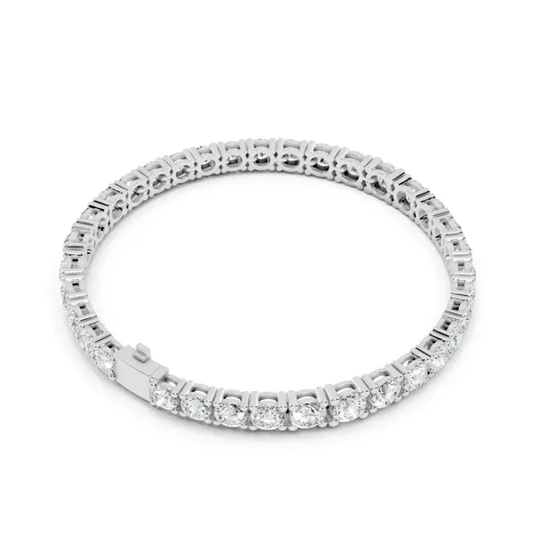 Silver_Celestial_Line_Diamond_Tennis_Bracelet_For_Women_|_92.5_Sterling_Silver
