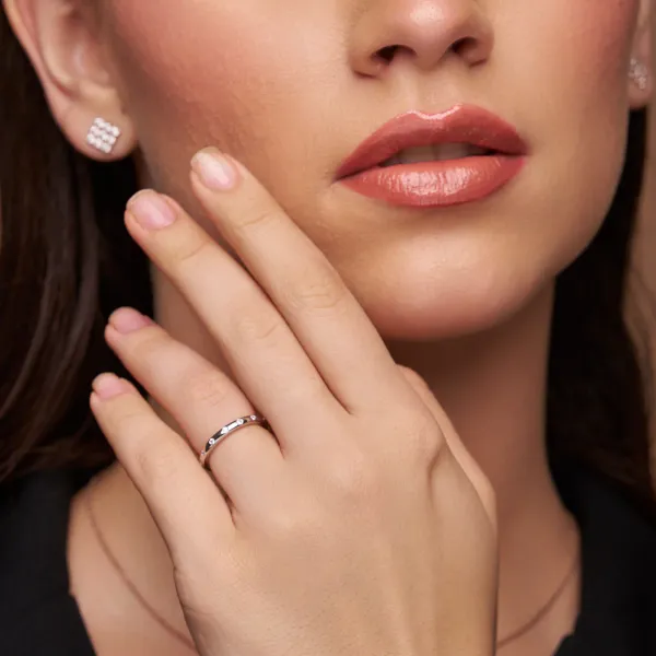 Golden_Metal_Classic_Diamond_Band_Ring_For_Women_|_92.5_Sterling_Silver