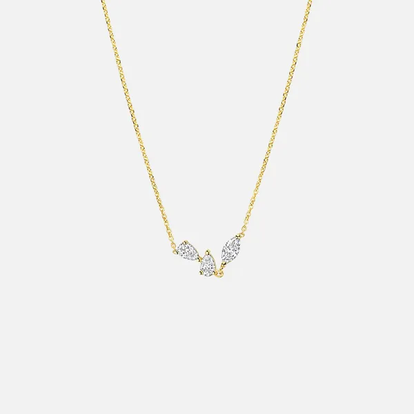 Silver_Metal_Marquise_Radiance_Chain_Pendant_For_Women_|_92.5_Sterling_Silver