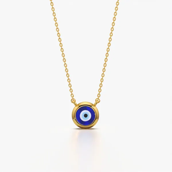 Gold_Vermeil_Blue_Metal_Radinat_Evil_Eye__Pendant_For_Women_|_92.5_Sterling_Silver